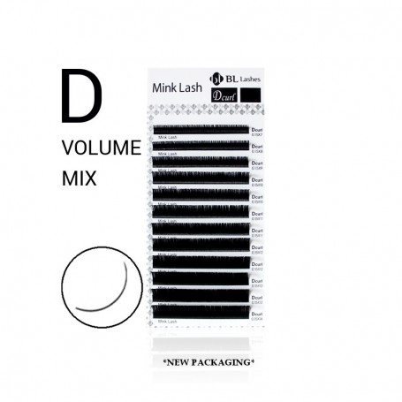 BL Lashes Volume D-krul MIX