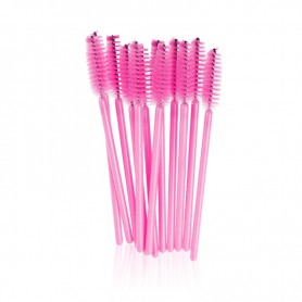 Mascara wand brushes PINK (50pcs)
