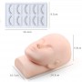 Mannequin Oefenhoofd (incl. oefenwimpers)