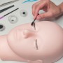 Mannequin head (incl. striplashes)