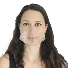 Transparent mouth mask