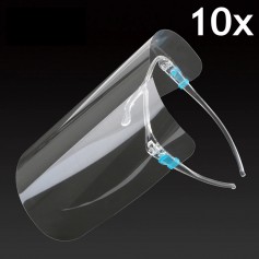 Face Shield Glasses - 10 pieces