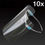 Face Shield Glasses - 10 pieces