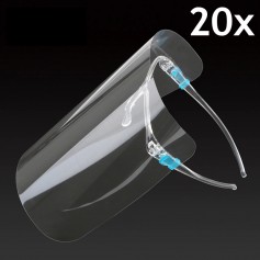 Face Shield Glasses - 20 pieces
