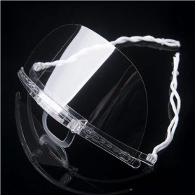 Transparent mouth mask (Transparent) - 5 pieces