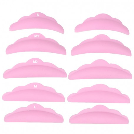 MYLASHES Moldes de Silicone - Rosa