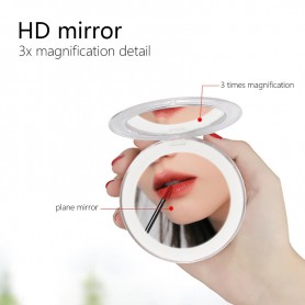 Make-up spiegel met LED licht