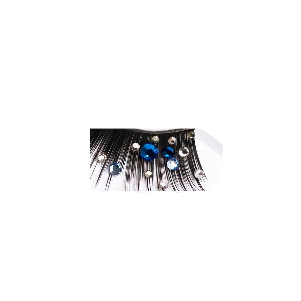 BL Lashes plakwimpers (AWS-002) - Swarovski steentjes