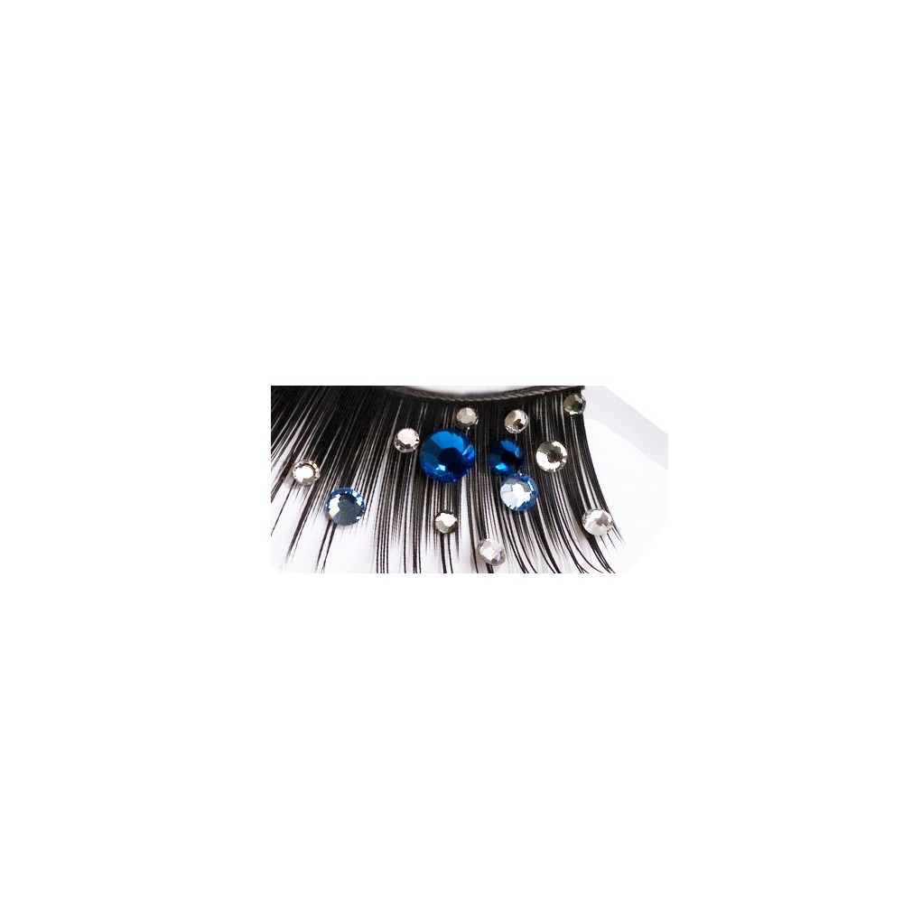 BL Lashes Strip lashes (AWS-002) - Swarovski crystals
