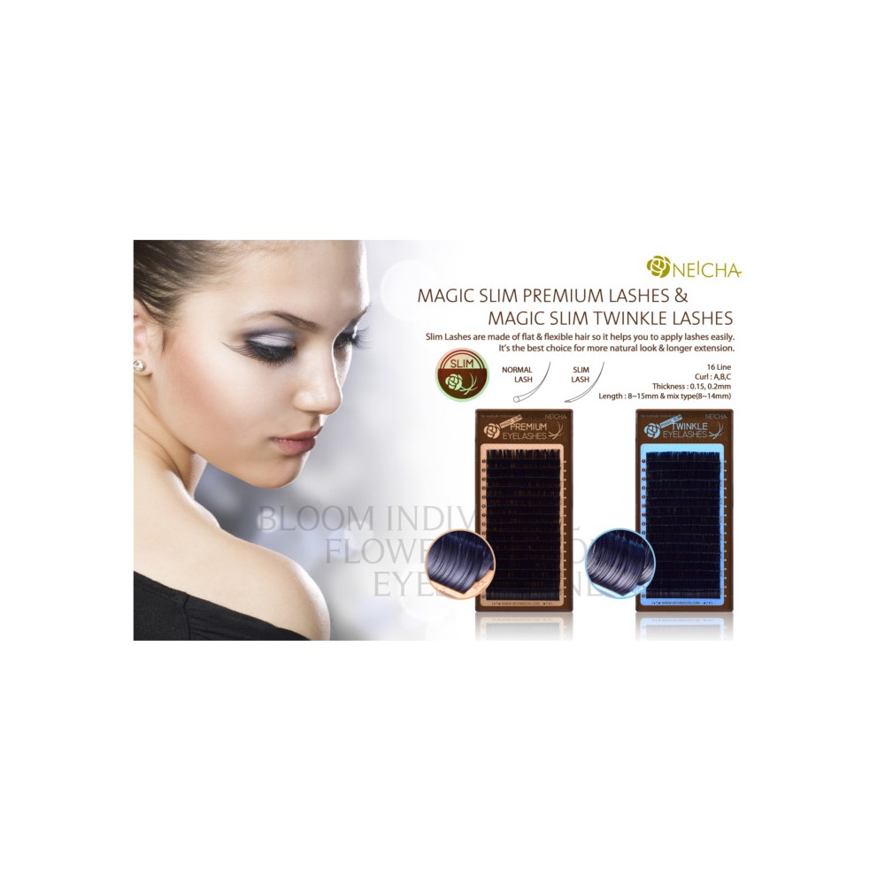 Neicha Twinkle Magic Slim C-curl 0.15mm
