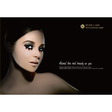 BL LASHES Poster